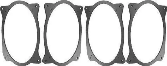 Main image of Rear Deck Speaker Adapter Spacer Rings Fits 2002-2011 Camry & 2003-2013 Corolla 6x9 - SAK008_69-2 Pair