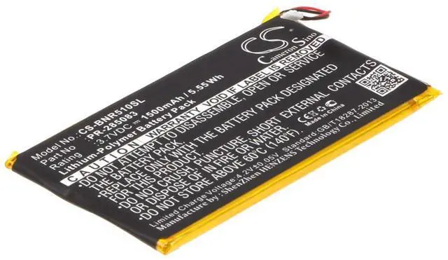 Main image of Battery for Barnes & Noble BNRV510, Nook Glowlight Plus 2015