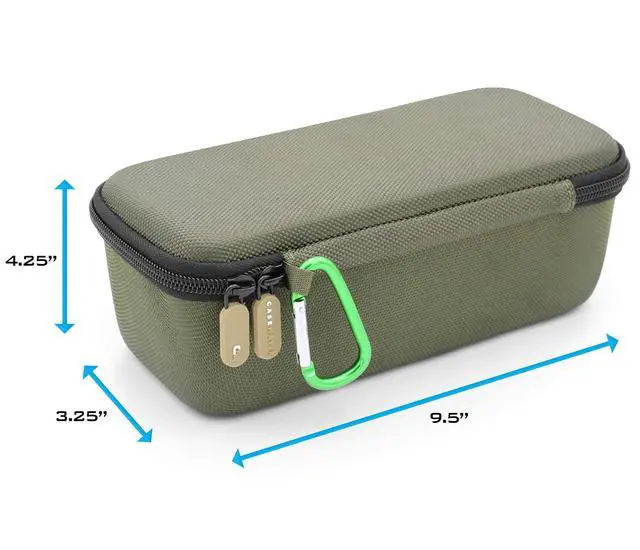 Alt view image 2 of 6 - Carry Case Compatible with Bose Soundlink Flex Bluetooth Speaker and Charge Cable, Includes Clip On Carabiner, Rugged Exterior and Drop Protection