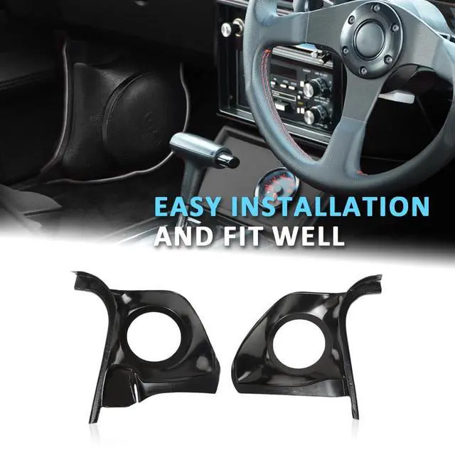 Alt view image 6 of 6 - Speaker Kick Panel Set Without Speaker Compatible with Chevy Monte Carlo, El Camino, Malibu, Oldsmobile Cutlass, Pontiac Grand Prix, Buick Regal 1978-1988