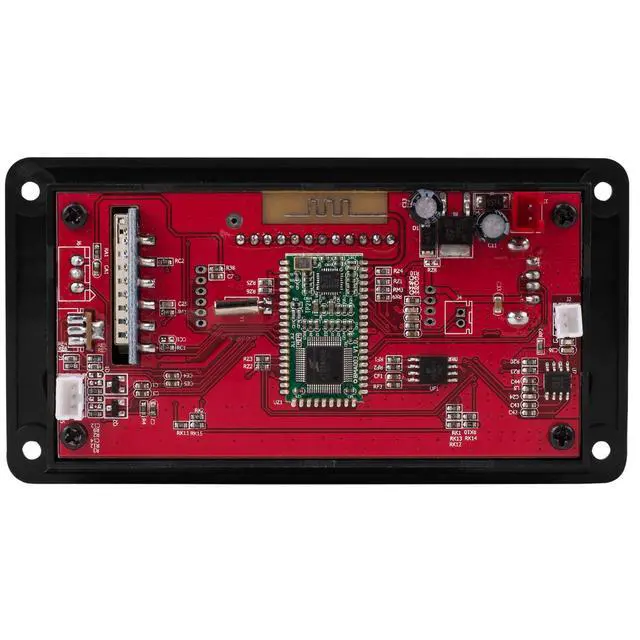 Alt view image 2 of 5 - 12 VDC Bluetooth 4.0 FM Radio MP3 WAV FLAC Audio Preamp Board with Function Cables and Remote