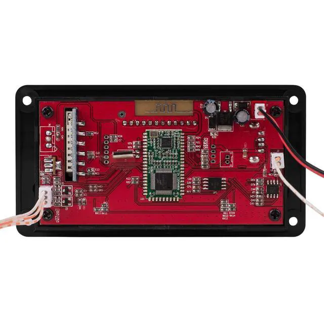 Alt view image 3 of 5 - 12 VDC Bluetooth 4.0 FM Radio MP3 WAV FLAC Audio Preamp Board with Function Cables and Remote