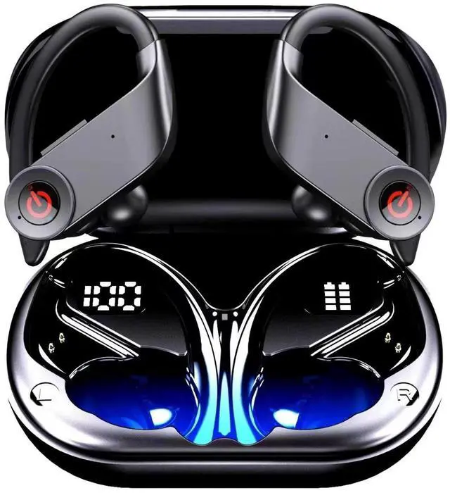 Main image of TWS Headphones Wireless Earbuds Compatible with iPad Air 11"/13" (2025)/iPad 11" (11th Gen 2025), Earphones Ear Hook True Stereo Headset Hands-Free Mic