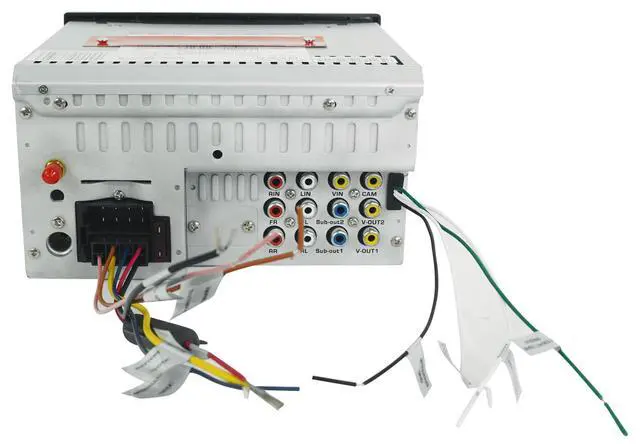 Alt view image 4 of 6 - NESA NS-651N 6.5" Car Monitor 2-Din DVD Player w/Bluetooth/GPS/Android PhoneLink