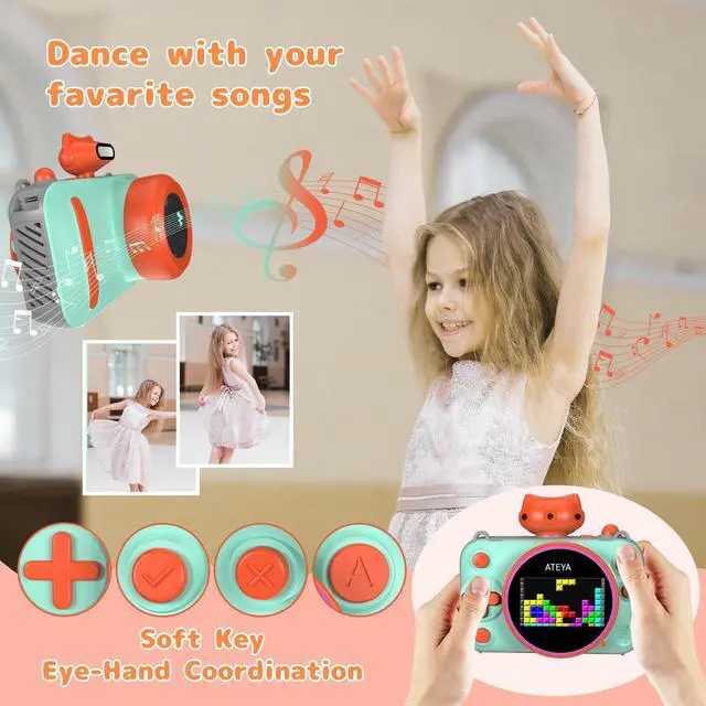 Alt view image 5 of 6 - Kids Camera Instant Print, 48MP 2.5K UHD Digital Camera for Kids 3-12, for Grandkids, Boys & Girls, with 4 Printing Papers & Strap, Portable Travel Toy