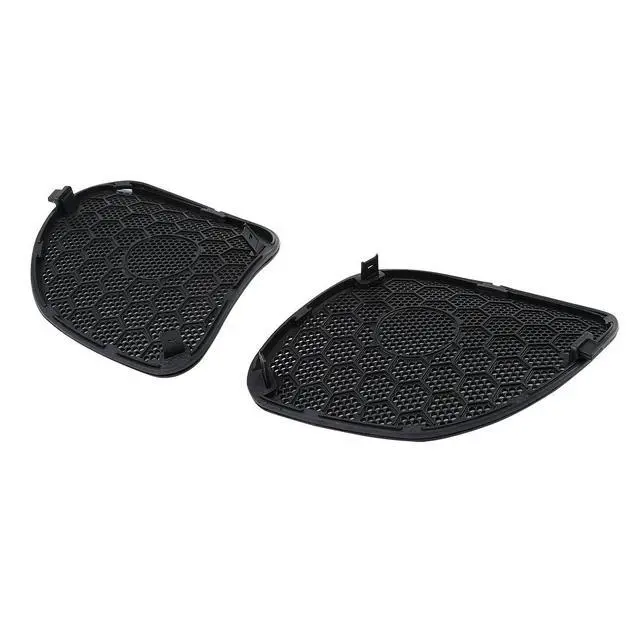 Alt view image 5 of 6 - Black Trim Mesh Front Fairing Speaker Grilles Covers Fit for Harley Road Glide 15-20