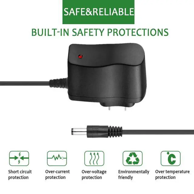 Alt view image 3 of 5 - AC/DC Adapter for Eton FR-250 FR-300 FR-350 FR-400 American Red Cross Emergency Radio AM/FM/SW 1-7 World Receiver FR300 Emergency Crank Radio ARCFR300W
