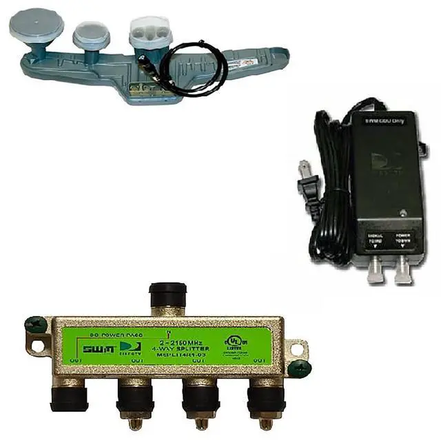 Main image of Directv SWM SL5S Lnb Kit With Power and Splitter