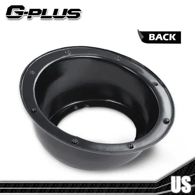 Alt view image 3 of 6 - Angled Speaker Enclosures Boxes Pods Mount Door Kick Panel Rear Deck 6.5"