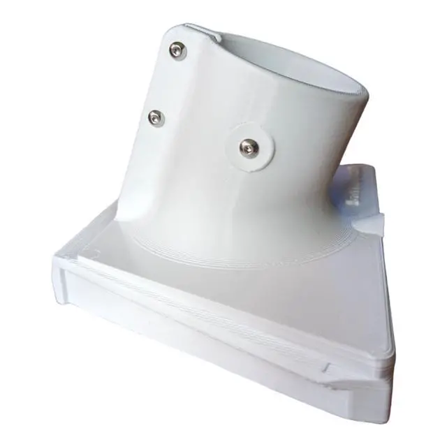 Alt view image 5 of 5 - Pole Adapter for 2-3/8" 2.375 inch Pipe Compatible with Starlink Gen 3 Standard Dishy