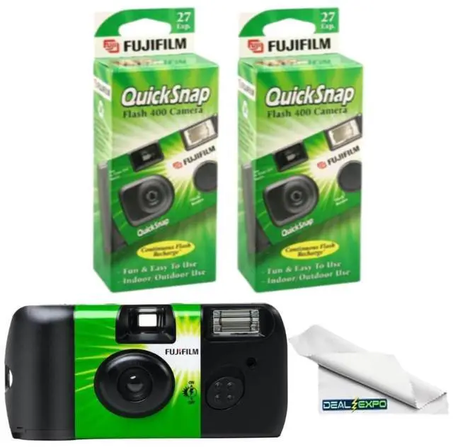 Main image of QuickSnap Flash 400 One Time Use 35mm Camera with Flash (2-Pack)