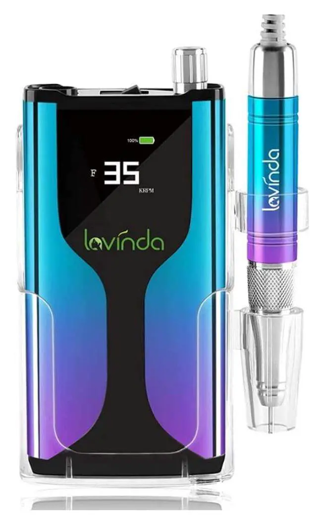 Alt view image 4 of 6 - Charger for AIRSEE Lavinda 30000RPM 35,000RPM BH-901 LA-901 Skyspace Professional Nail Drill File Machine Ac Dc Adapter Power Supply