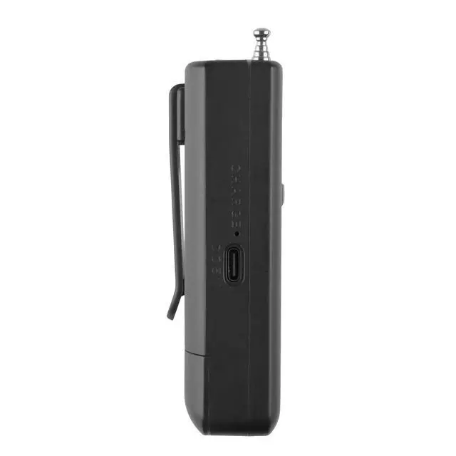 Alt view image 4 of 6 - SC-1108BT GoRadio+ AM/FM Radio with Wireless Streaming, Compact Travel Design, USB & Micro SD MP3 Player (MP1/MP2/MP3), DC 5V Input, 2 Rechargeable Batteries Included, 4.8W