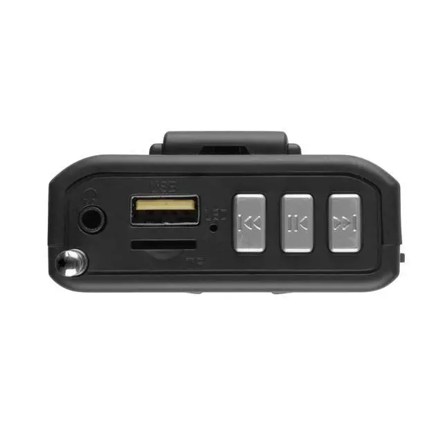 Alt view image 5 of 6 - SC-1108BT GoRadio+ AM/FM Radio with Wireless Streaming, Compact Travel Design, USB & Micro SD MP3 Player (MP1/MP2/MP3), DC 5V Input, 2 Rechargeable Batteries Included, 4.8W