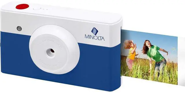 Main image of MNCP10 Instapix Instant Print Digital Camera, 10MP (Blue) | G-sensor protects important footage while loop recording keeps you ready for every drive