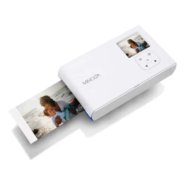 Alt view image 2 of 5 - MNCP10 Instapix Instant Print Digital Camera, 10MP (Blue) | G-sensor protects important footage while loop recording keeps you ready for every drive