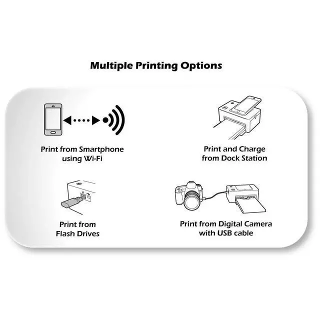 Alt view image 3 of 5 - MNCP10 Instapix Instant Print Digital Camera, 10MP (Blue) | G-sensor protects important footage while loop recording keeps you ready for every drive