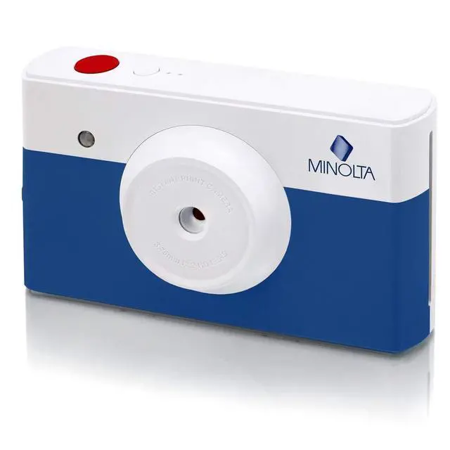 Alt view image 4 of 5 - MNCP10 Instapix Instant Print Digital Camera, 10MP (Blue) | G-sensor protects important footage while loop recording keeps you ready for every drive