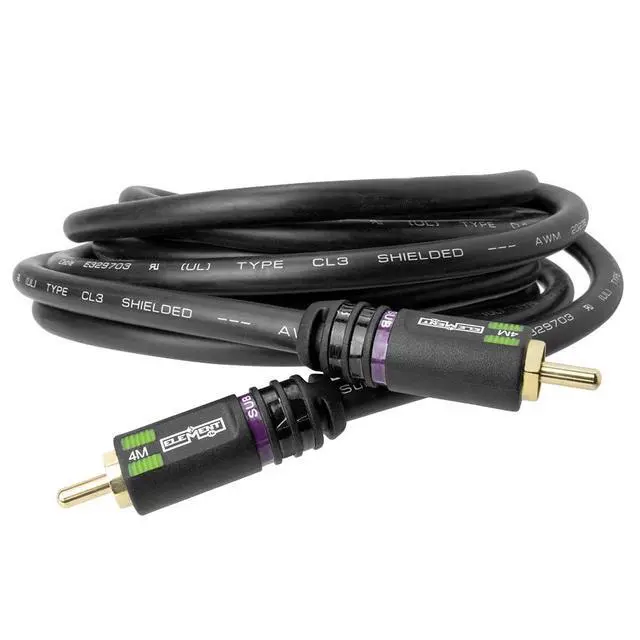Alt view image 3 of 5 - Subwoofer Cable 4 Meter, 13.1ft