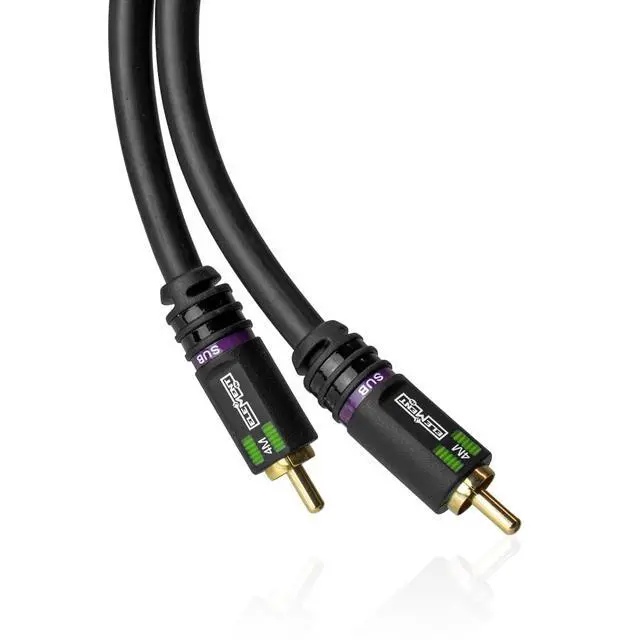 Alt view image 4 of 5 - Subwoofer Cable 4 Meter, 13.1ft