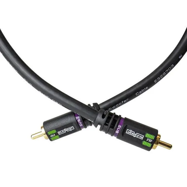 Alt view image 5 of 5 - Subwoofer Cable 4 Meter, 13.1ft