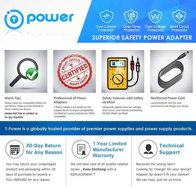 Alt view image 6 of 6 - for Car Charger for Digital Labs K725 K750 K715-D K725 Portable DVD Player,Digital Prism ATSC-710 LCD 7" HD TV Auto Mobile Ac Dc Adapter Boat Switching Power Supply