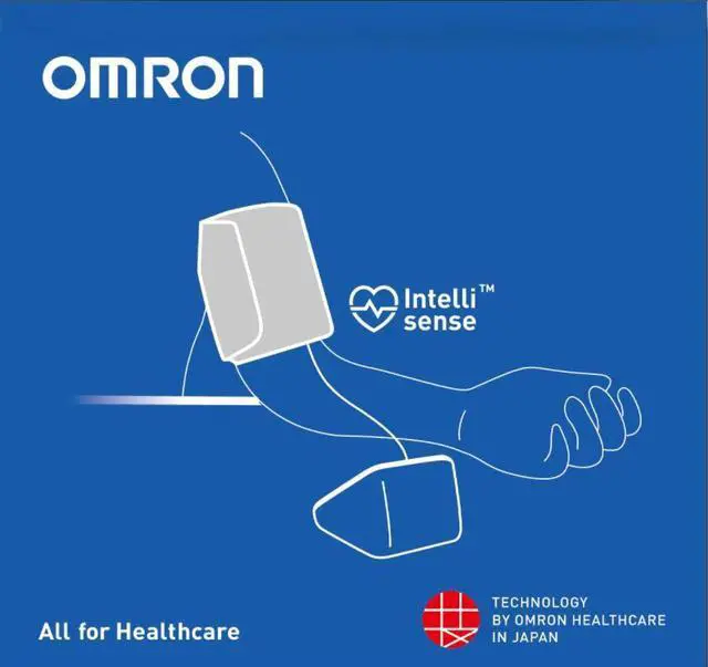 Alt view image 5 of 7 - Omron Automatisches Oberarm-Blutdruckmessgerät LED Anzeige HEM-8710