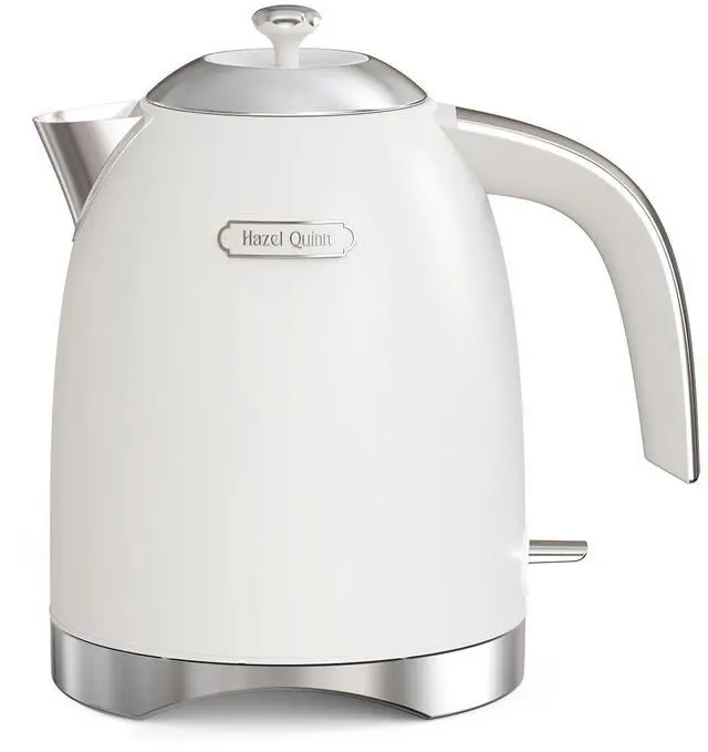 Main image of Electric Kettle 1.7 Liers(57oz) Stainless Steel, Pearl White