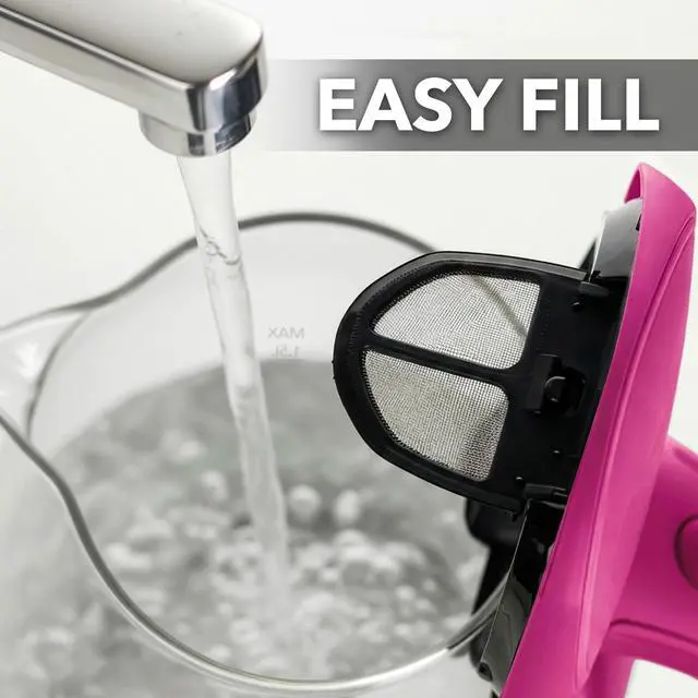 Alt view image 5 of 7 - 1.5L Glass Electric Kettle Water Boiler, Pink KG83F