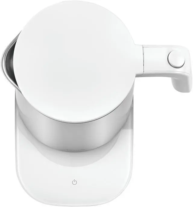 Alt view image 5 of 7 - Enfinigy Cool Touch 1-Liter Electric Kettle, Cordless Tea Kettle & Hot Water - Silver