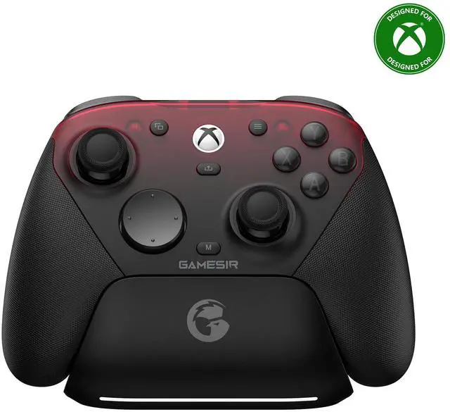 Main image of G7 Pro Wired Controller for Xbox Series X|S, Xbox One, Wireless Gamepad for PC&Android with TMR Sticks, Hall Effect Analog Triggers, 1000Hz Polling Rate, 3.5mm Audio Jack - Black