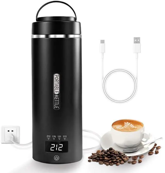 Main image of Travel Electric Kettle, Portable Water Boiler with 4 Temperature Controls