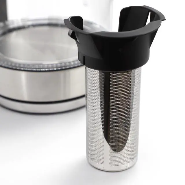 Alt view image 6 of 7 - Electric Watter Boiler/Tea Kettle (Glass, Silver, 1.8 Liter)