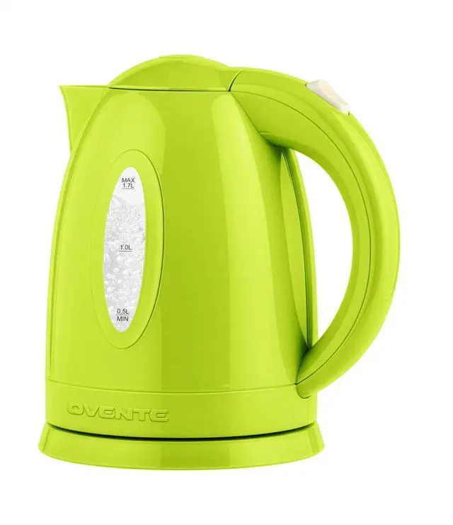 Main image of 1.7L Electric Kettle with 1100W Fast Boiling Water, Green KP72G