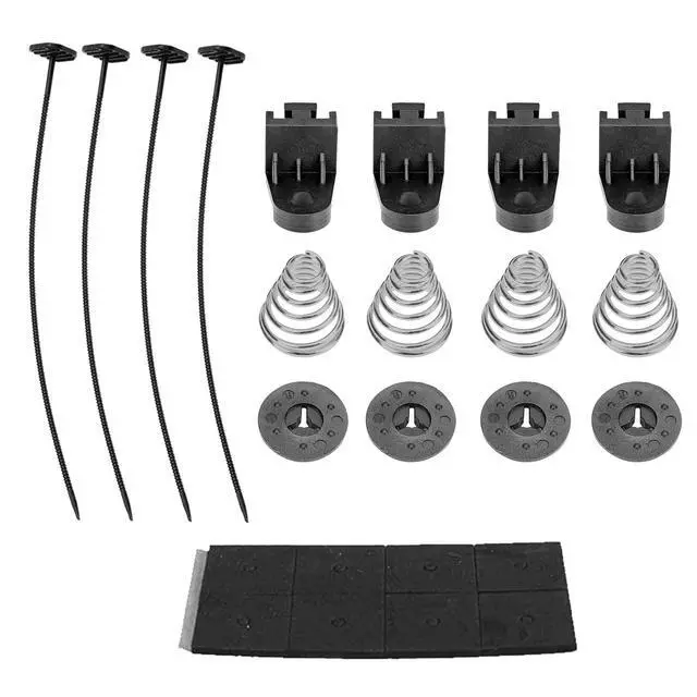 Alt view image 6 of 7 - 6 Inch Slim 650CFM Radiator Cooling Fans Universal Slim Pull Push 12V 80W