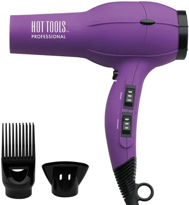 Main image of Pro Artist 1875 Watt Turbo Ionic Hair Dryer, Purple