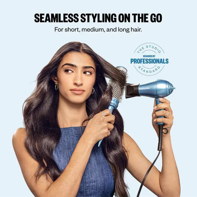 Alt view image 2 of 7 - The Traveler Folding Hair Dryer with Concentrator, 1000w