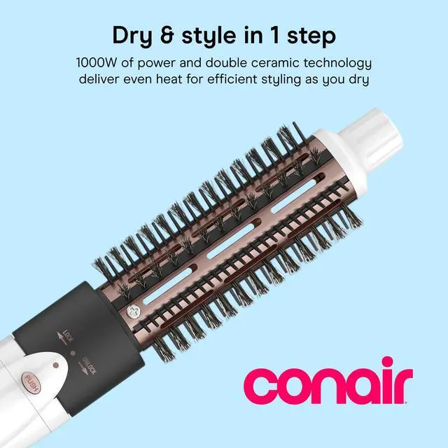 Alt view image 2 of 7 - Thermal Brush Set, Double Ceramic, Interchangeable, 1.25" & 1.5"