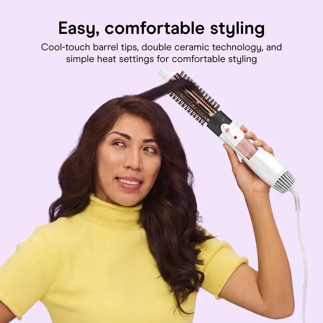 Alt view image 5 of 7 - Thermal Brush Set, Double Ceramic, Interchangeable, 1.25" & 1.5"