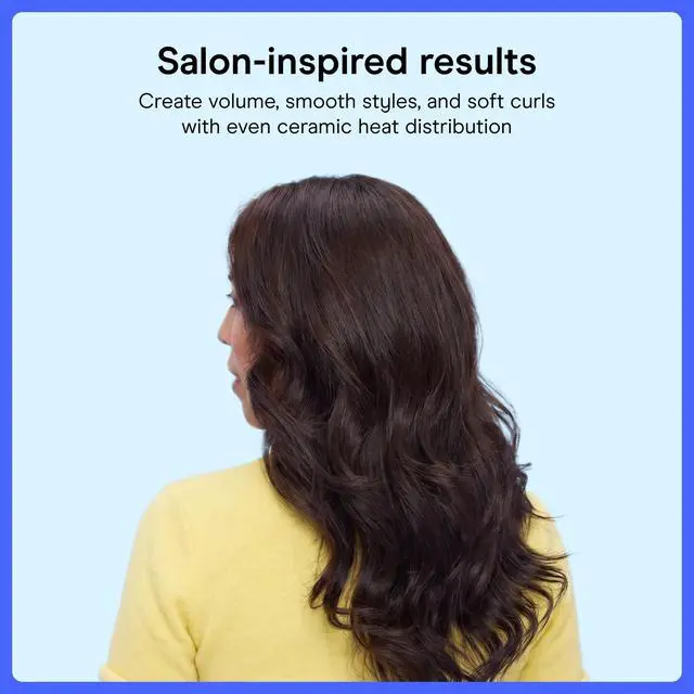 Alt view image 6 of 7 - Thermal Brush Set, Double Ceramic, Interchangeable, 1.25" & 1.5"
