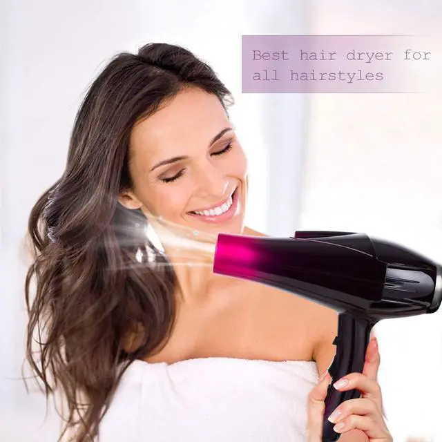 Alt view image 7 of 7 - Professional Hair Dryers for Women-Ionic Blow Dryer Fast Drying