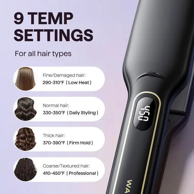 Alt view image 7 of 7 - Wet to Straight Hair Straightener, 1.75 Wide Vent Sesh Flat Iron