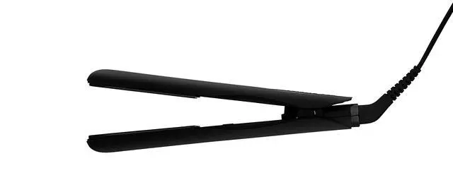 Alt view image 2 of 6 - Flat Iron Straightener + Style Assist Heat Protectant Spray Set - 3/4 Inch Ceramic Mini Straightener for Short Hair - Travel Case - Auto Shut Off