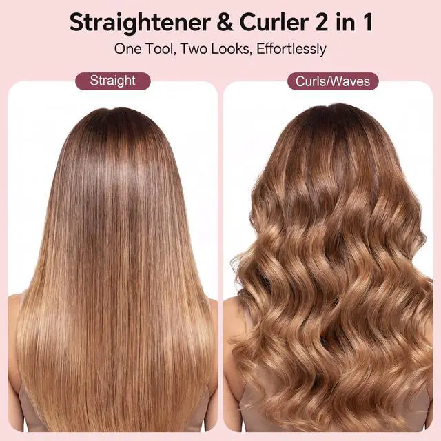 Alt view image 3 of 7 - Hair Straighteners with Ceramic Plates for Sleek & Smooth Styling