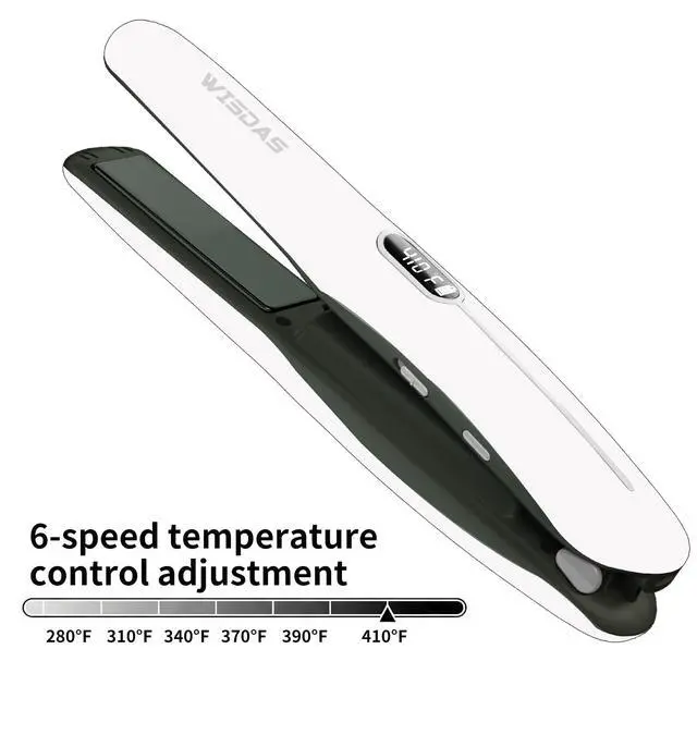 Alt view image 5 of 7 - Cordless 2 in 1 Hair Straightener Curling Iron, USB Charging Mini Portable Travel Flat Iron with Digital LCD, Full Hair Styling Accessories Kit Gift for Girls & Women