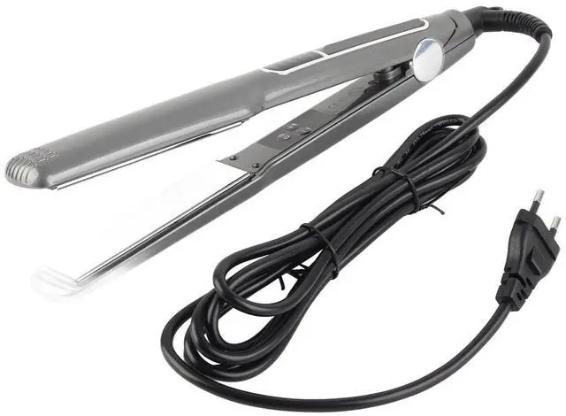 Main image of Hair Straightener Multigear Adjustment 480°F Ceramic Iron EU Plug, Sealing, Alloy Plate, Tourmaline Ceramics Material, Even Heat Distribution for Silky, Shiny Hair