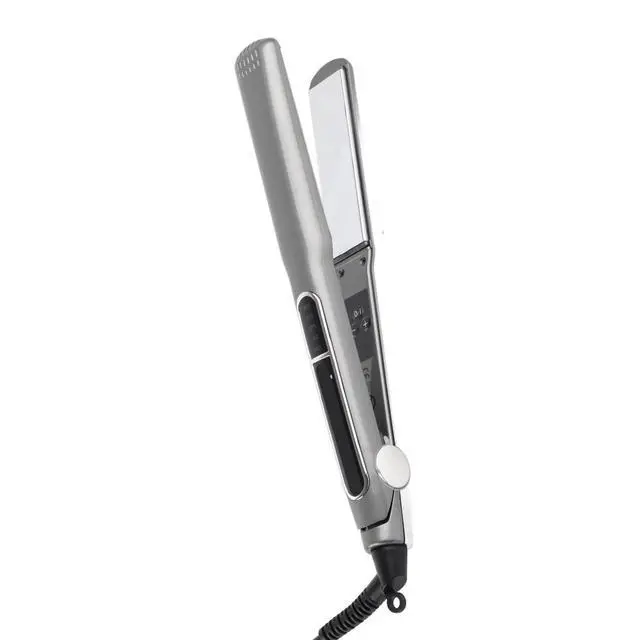 Alt view image 4 of 7 - Hair Straightener Multigear Adjustment 480°F Ceramic Iron EU Plug, Sealing, Alloy Plate, Tourmaline Ceramics Material, Even Heat Distribution for Silky, Shiny Hair
