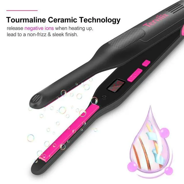 Alt view image 4 of 7 - Pencil Flat Iron, 3/10 Inch Mini Hair Straightener