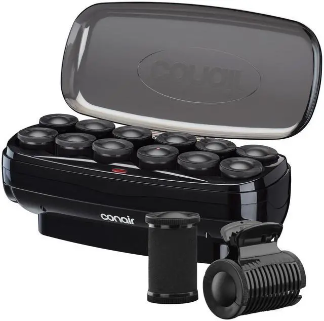 Main image of Velvet Flocked Jumbo Hot Rollers Set