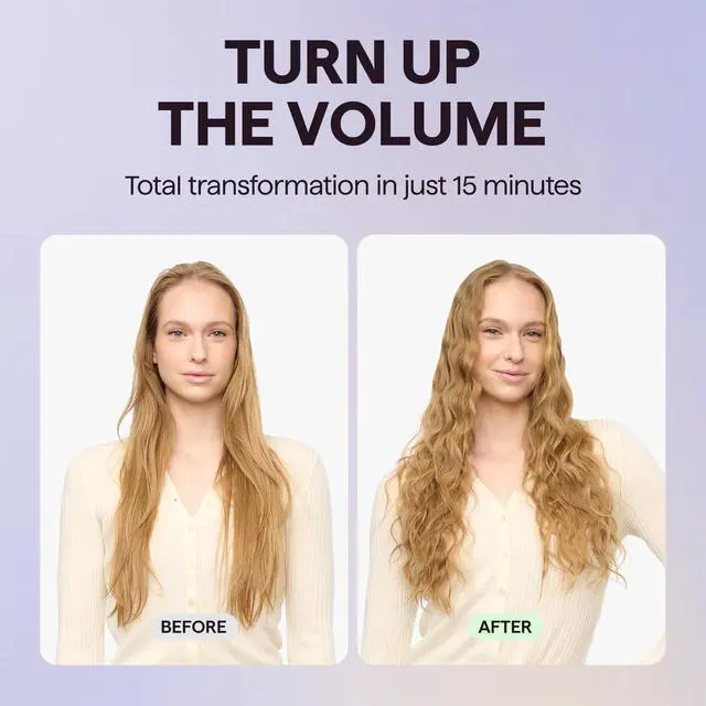 Alt view image 3 of 7 - Power Wave Hair Crimper, Ionic Hair Waver for Less Heat Damage